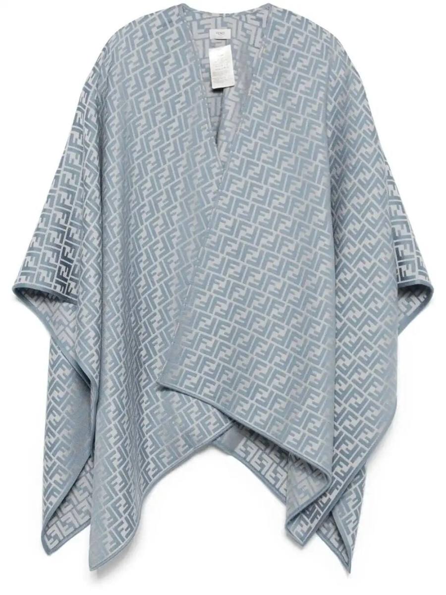 FF-jacquard cape