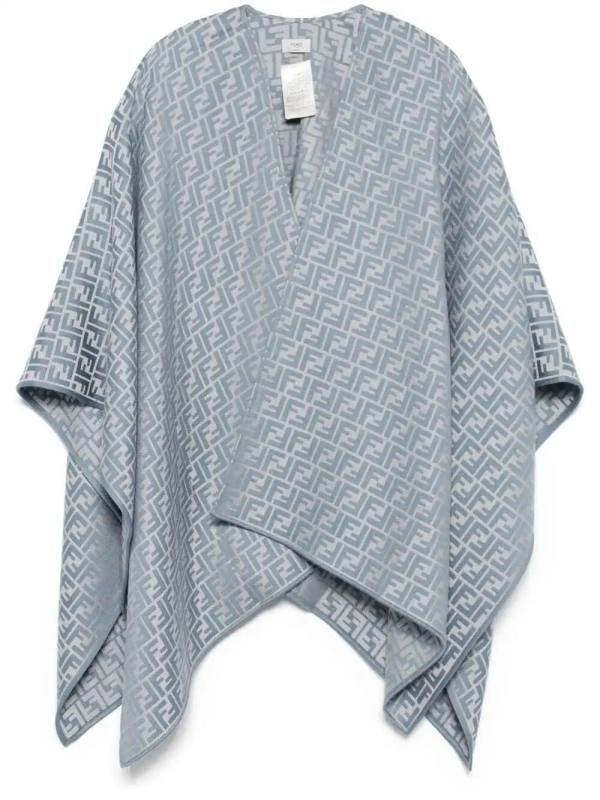 FF-jacquard cape