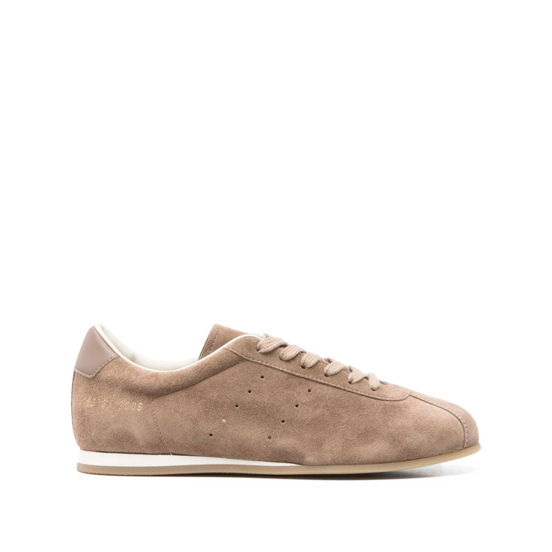 Common Project Lace-up Suede-leather Sneakers