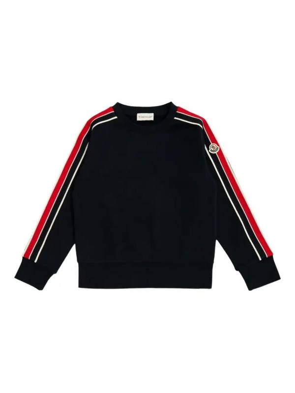tricolour-trimmed sweatshirt
