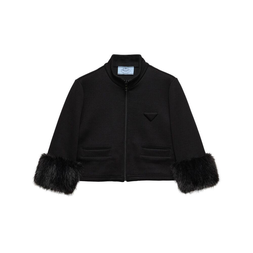 Prada Cropped Sweatshirt