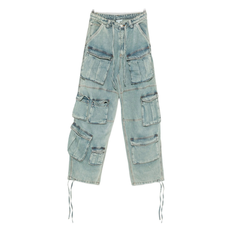 Markgong Drawstring Jeans