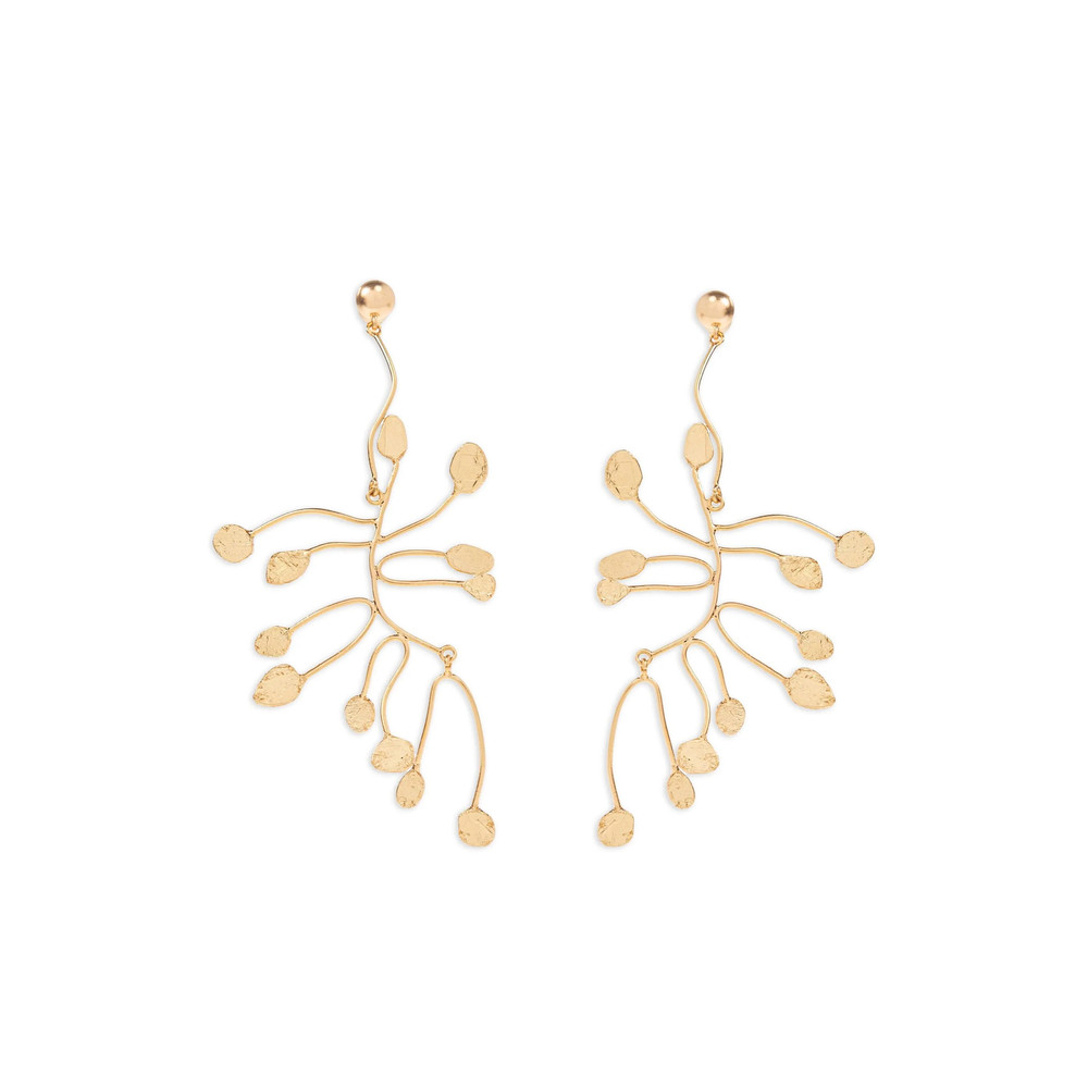 Cult Gaia Ilaria Gold-tone Branch Earrings