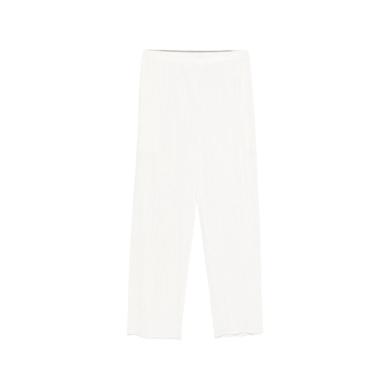 Pleats Please Monthly Colors: February Pleated Trousers