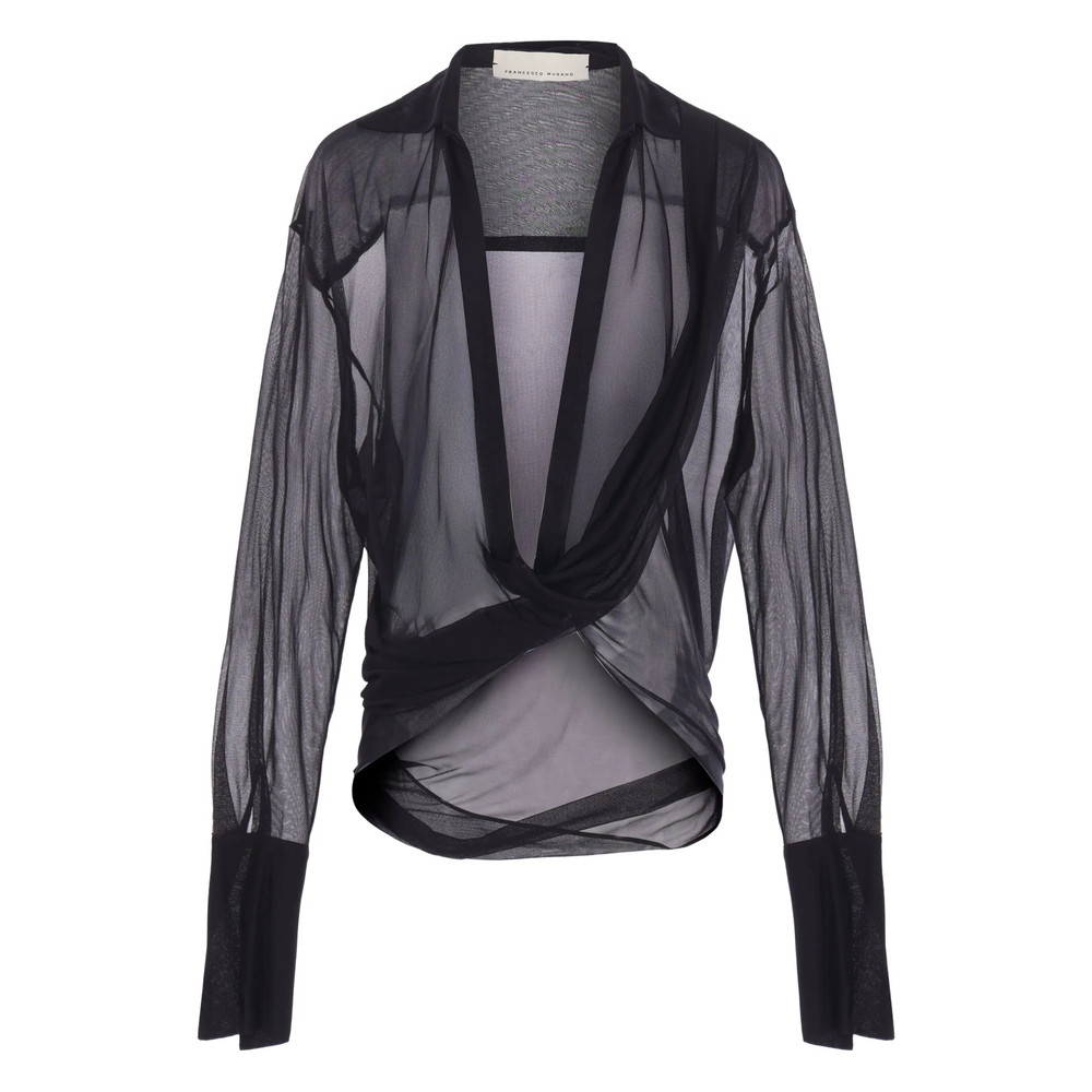 Francesco Murano Semi-sheer Blouse