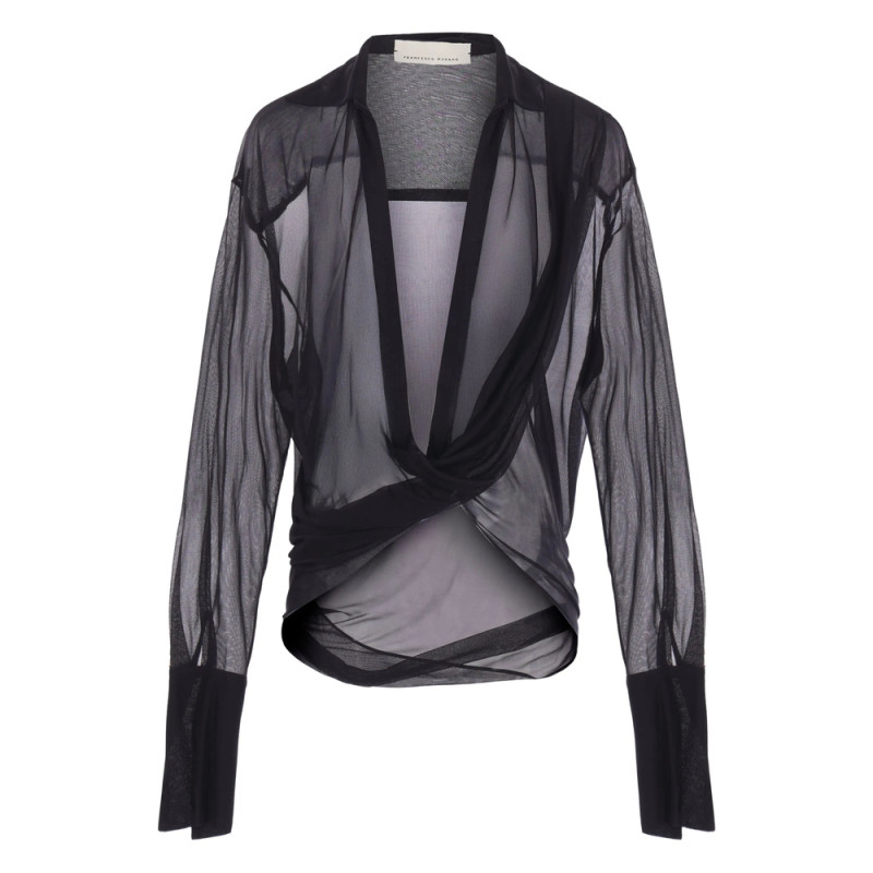 Francesco Murano Semi-sheer Blouse