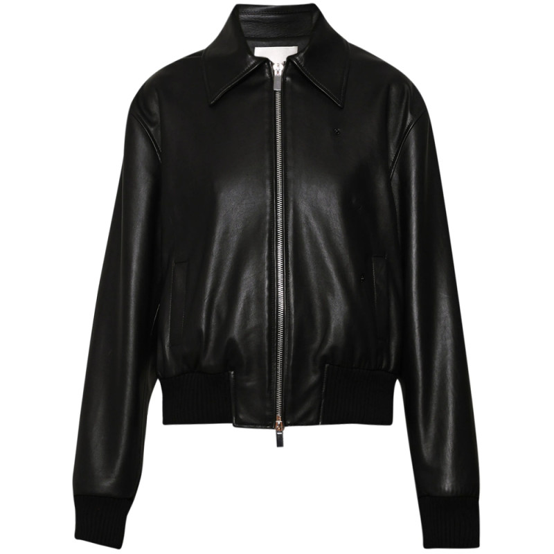 Christopher Esber Leather Bomber Jacket