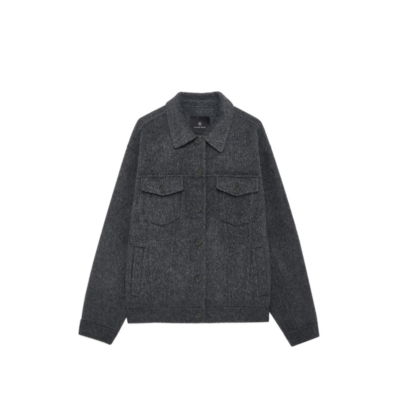 Anine Bing RORY JACKET - DARK GREY