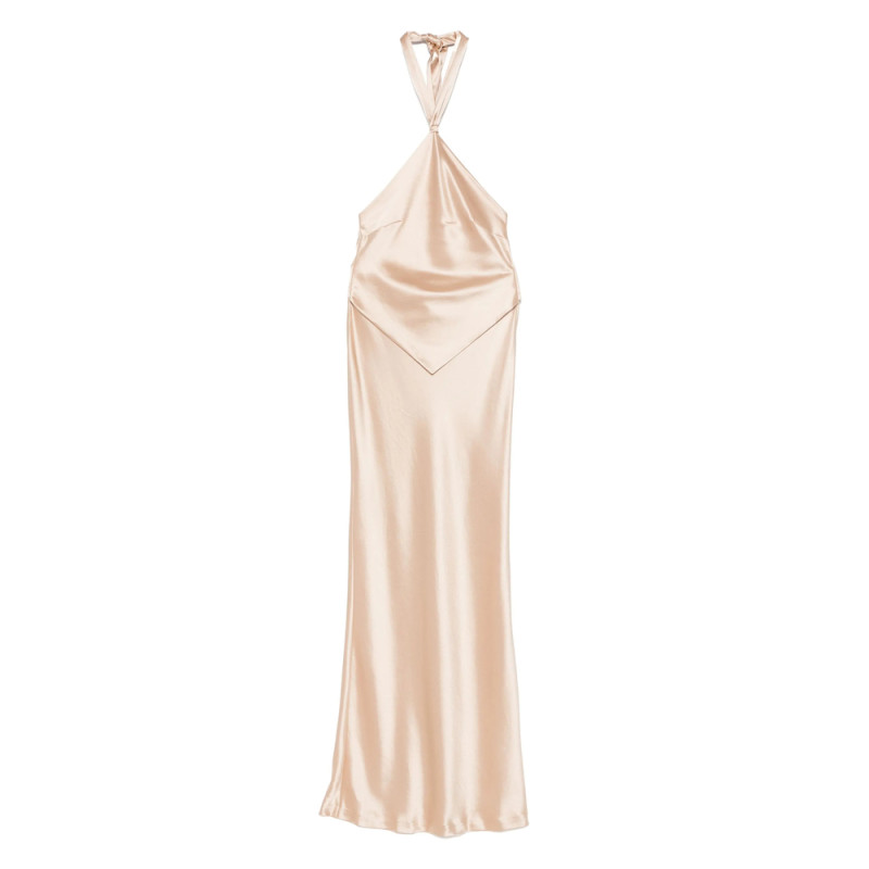 Retrofete Satin Maxi Dress