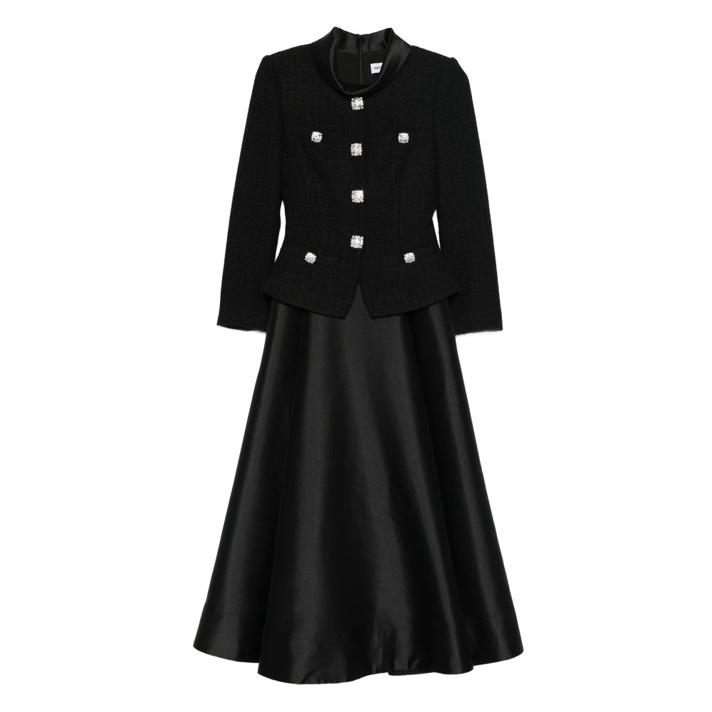 Self-portrait Embellished Midi Dress