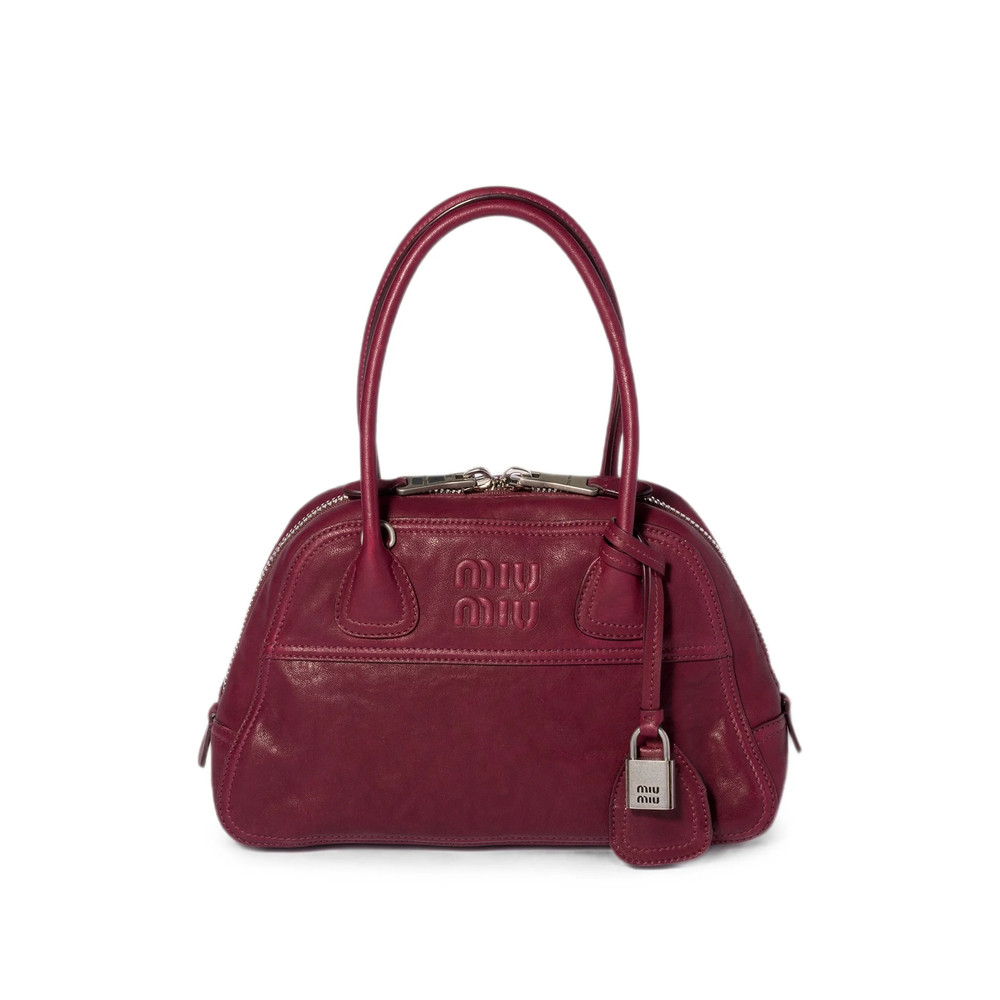 Miu Miu Vivant Nappa Leather Bag