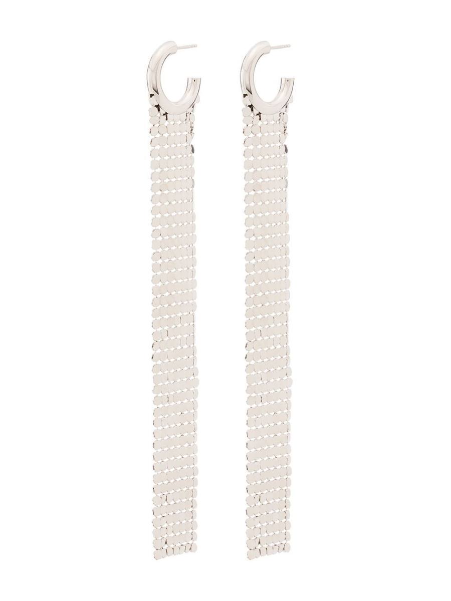 Pixel chainmail earrings