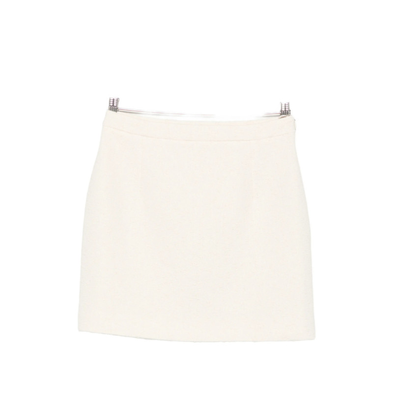 Alessandra Rich Bouclé-knit Mini Skirt