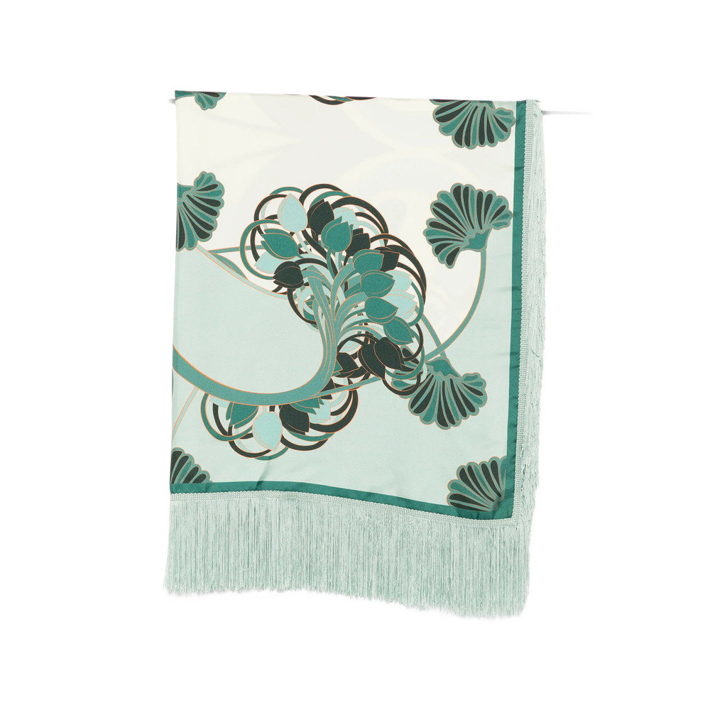 La Double J Fringed Scarf