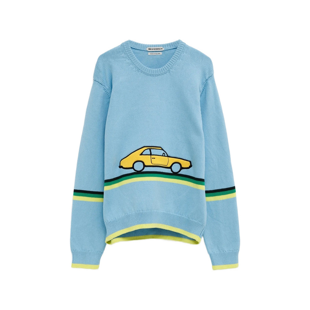 Jw Anderson Car-motif Sweater