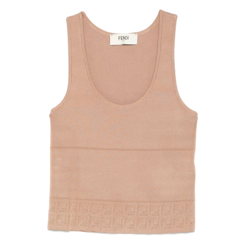 Fendi FF-panel Tank Top