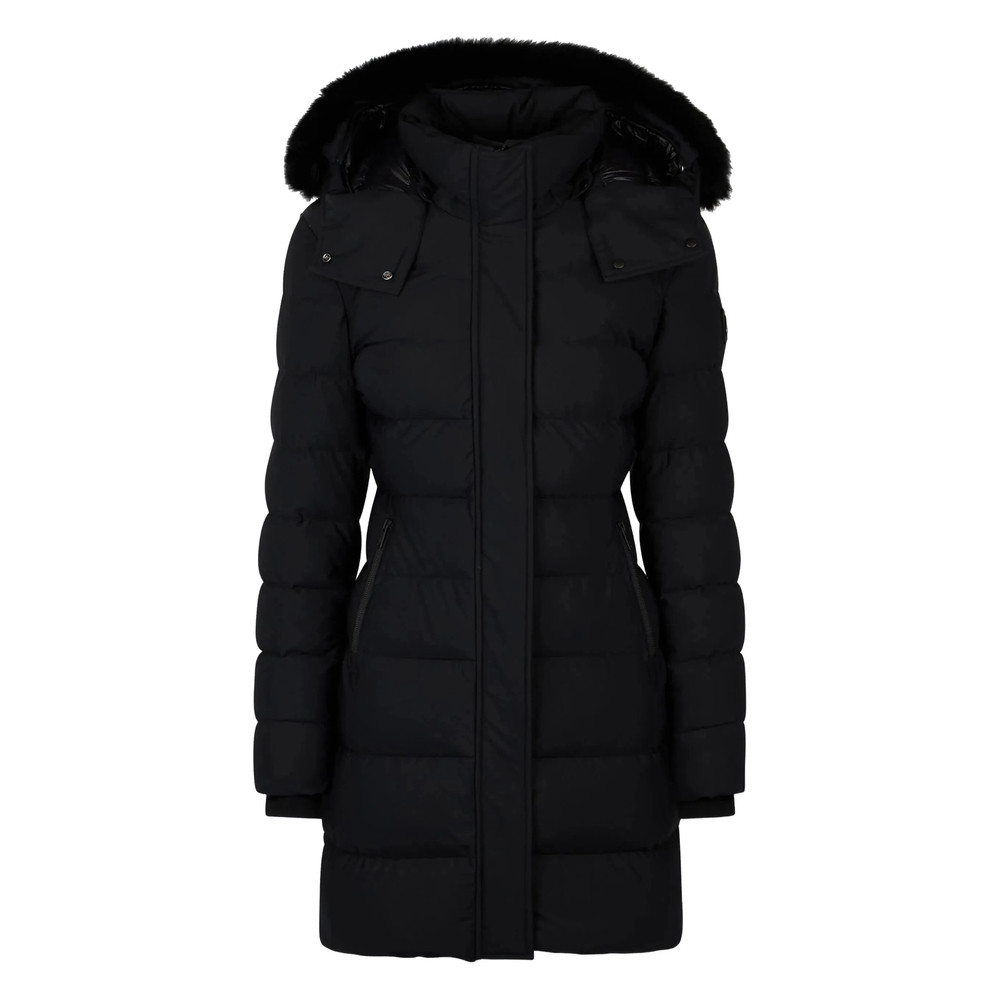 Moose Knuckles Puffer Fur-trimmed Coat