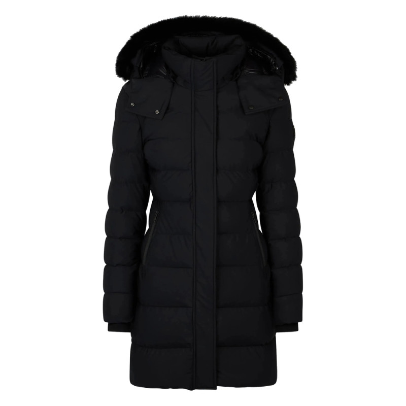 Moose Knuckles Puffer Fur-trimmed Coat