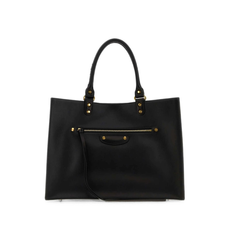 Balenciaga Large Le City Sleek Leather Tote Bag