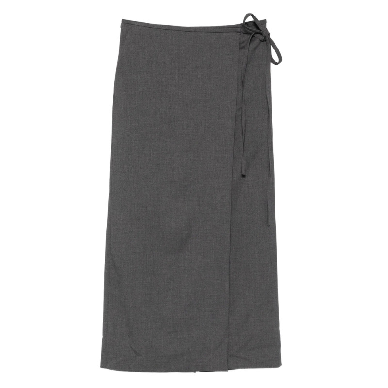 Dunst Wrap Tie-fastening Skirt