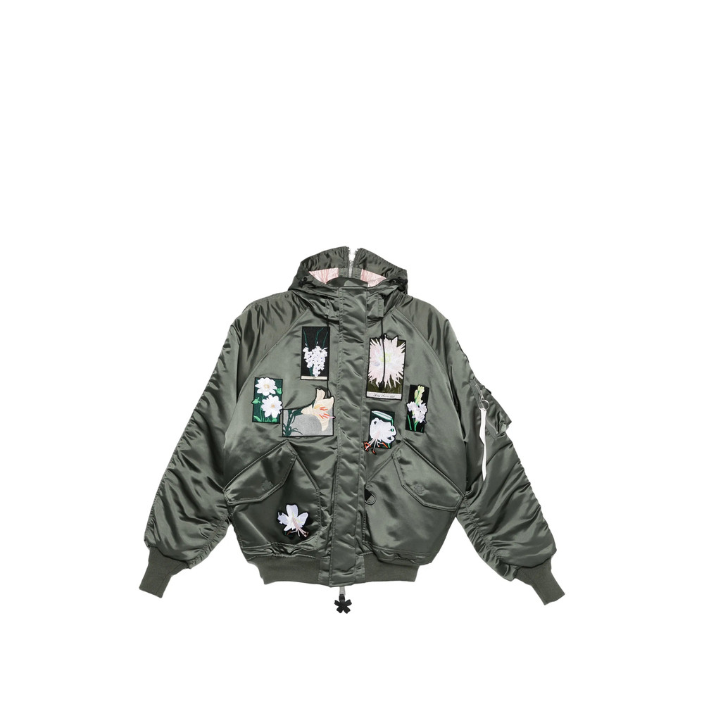 Cb X Alpha Industries Cecilie Bahnsen N-2B Front-appliqué Hooded Jacket