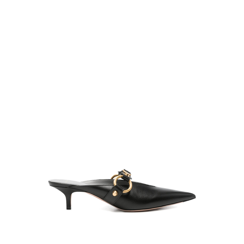 Balenciaga City Buckle-detail Pointed-toe Mules