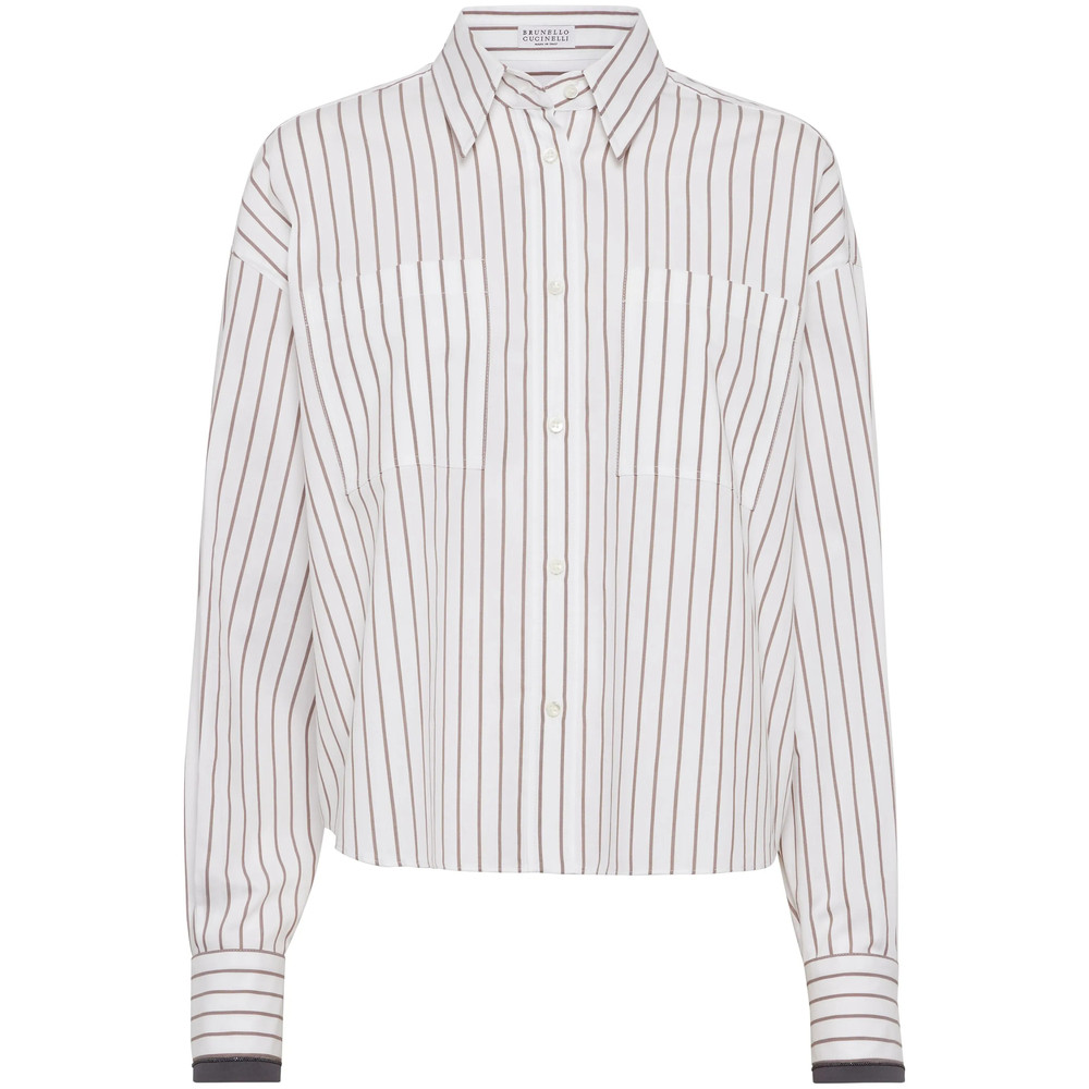 Brunello Cucinelli Monili-trim Shirt