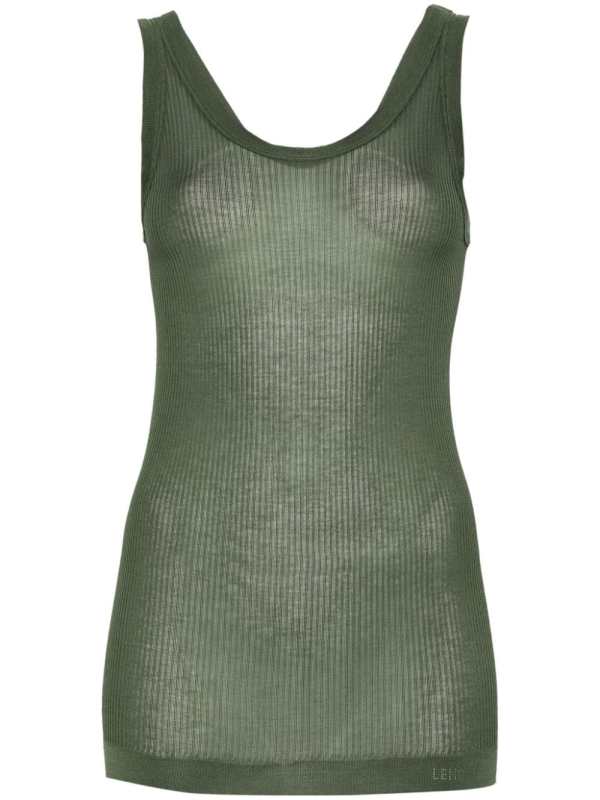 semi-sheer tank top