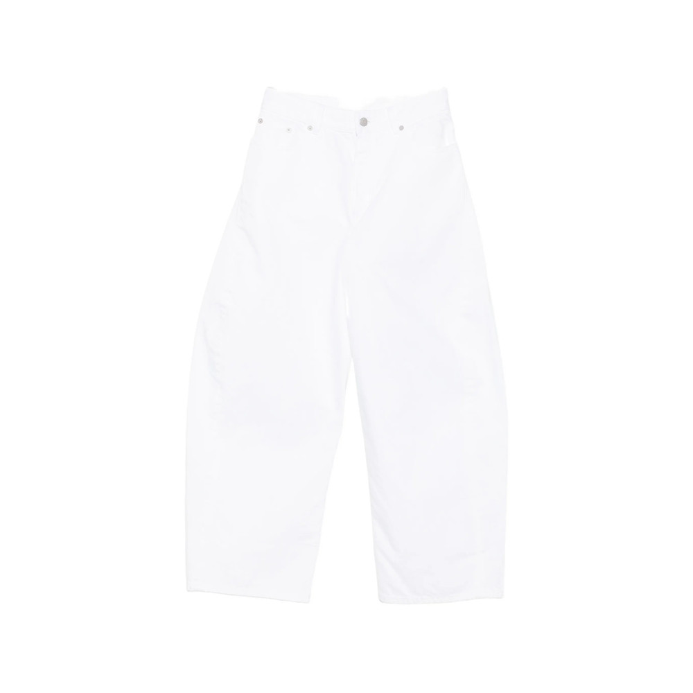 Alaïa White Wide-leg Jeans
