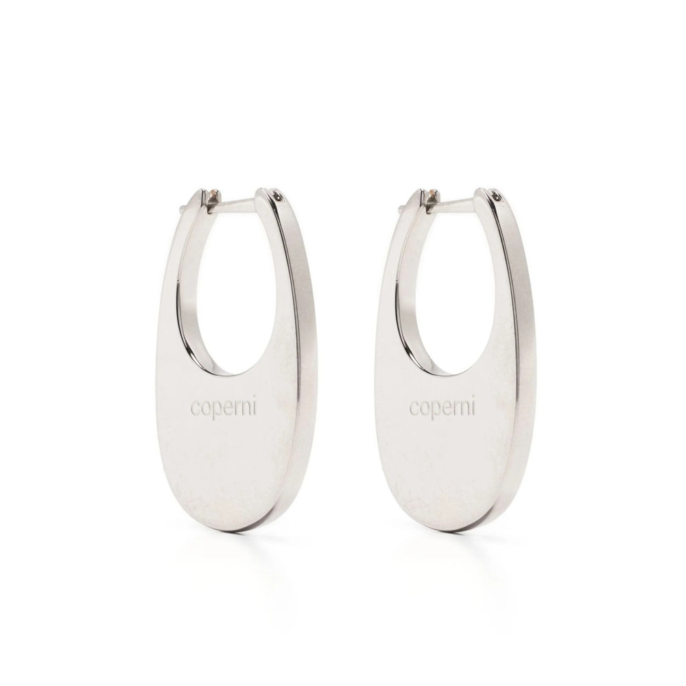 Coperni Medium Swipe Logo Earrings