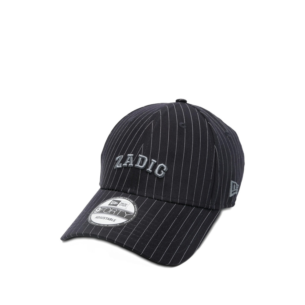 Zadig & Voltaire X New Era 9FORTY Pinstripe Logo Cap