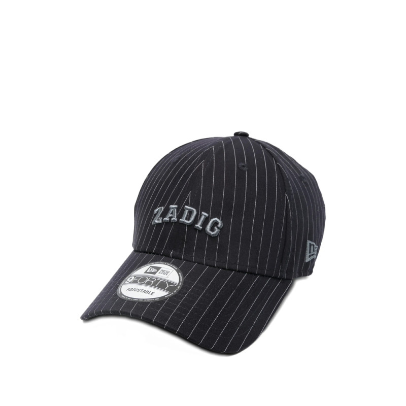Zadig & Voltaire X New Era 9FORTY Pinstripe Logo Cap