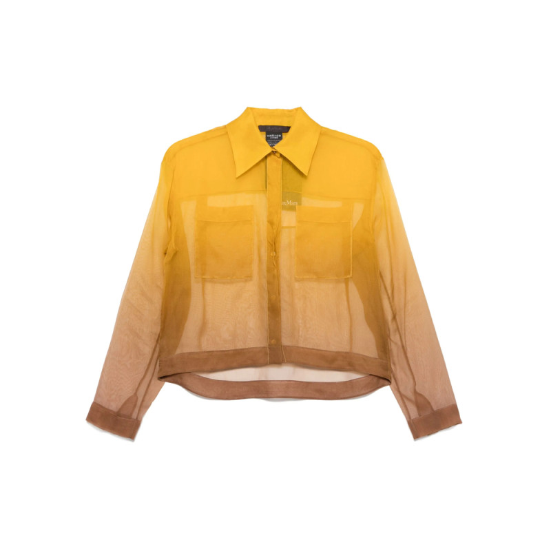 Max Mara Pianoforte Semi-sheer Shirt
