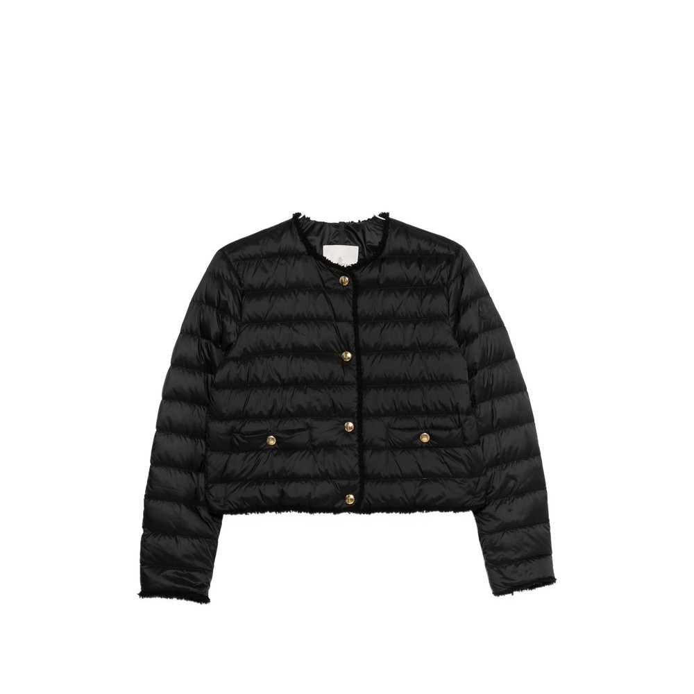 Moncler Fleurs Button Quilted Jacket