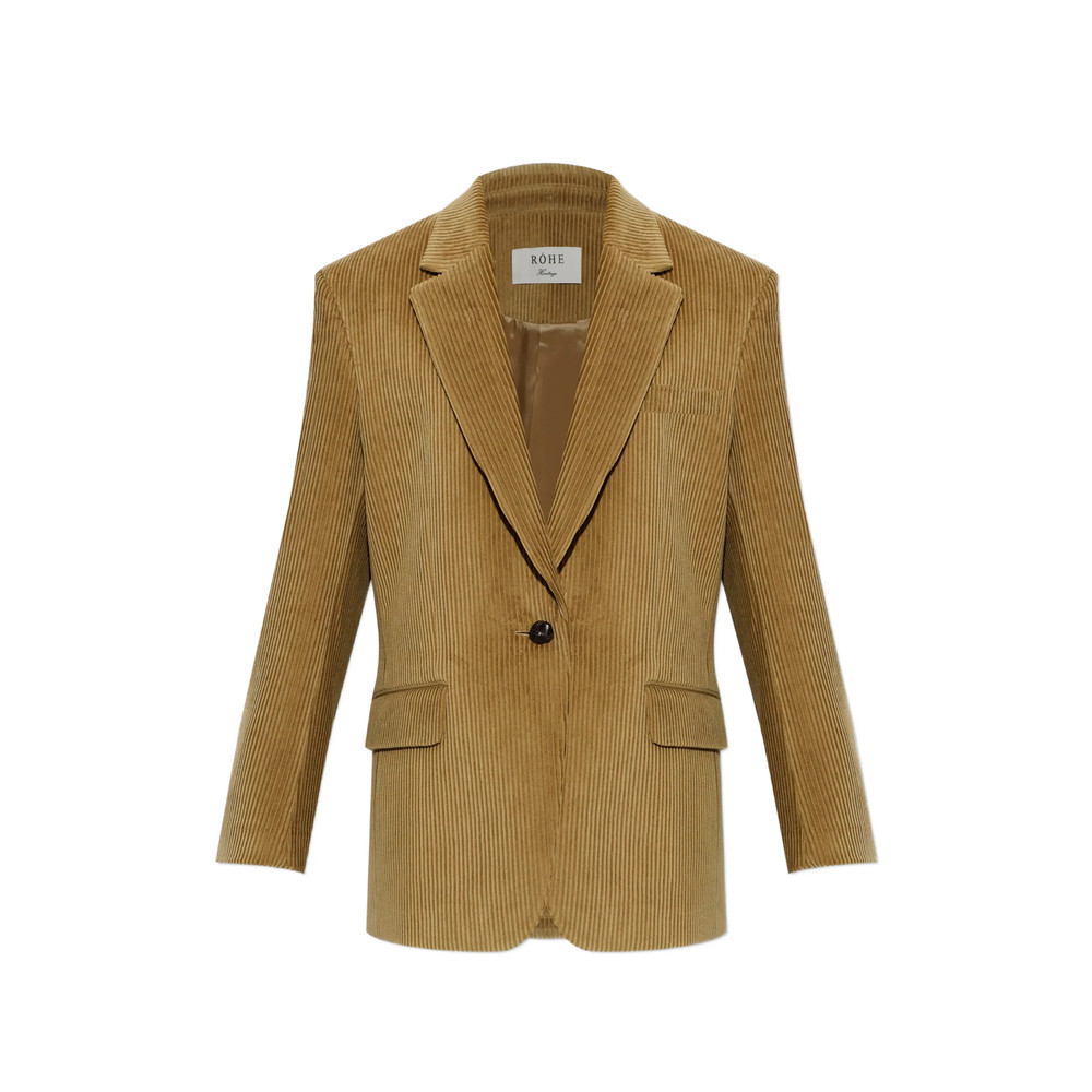 Rohe Corduroy Single-vent Blazer