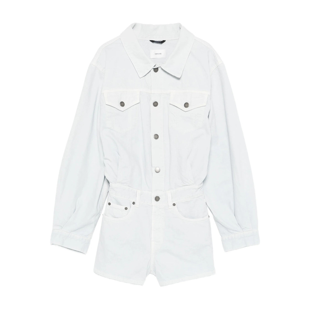 Haikure Button-fastening Playsuit