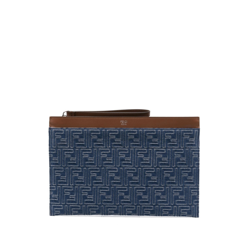 Fendi Monogram Clutch Bag