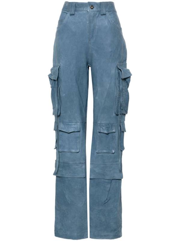 straight-leg cargo pants