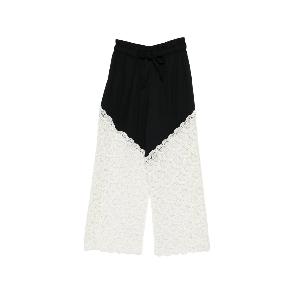 Sea Ellison Lace-trim Trousers