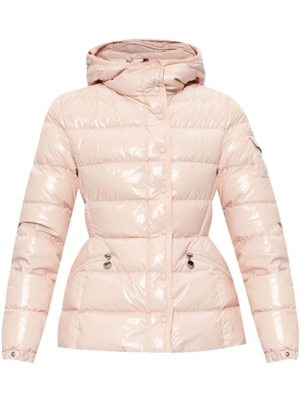 padded down puffer hooded jacket