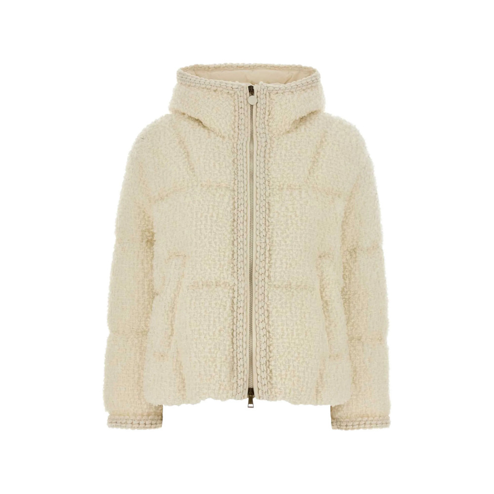 Moncler Cristallin Logo-patch Down Jacket