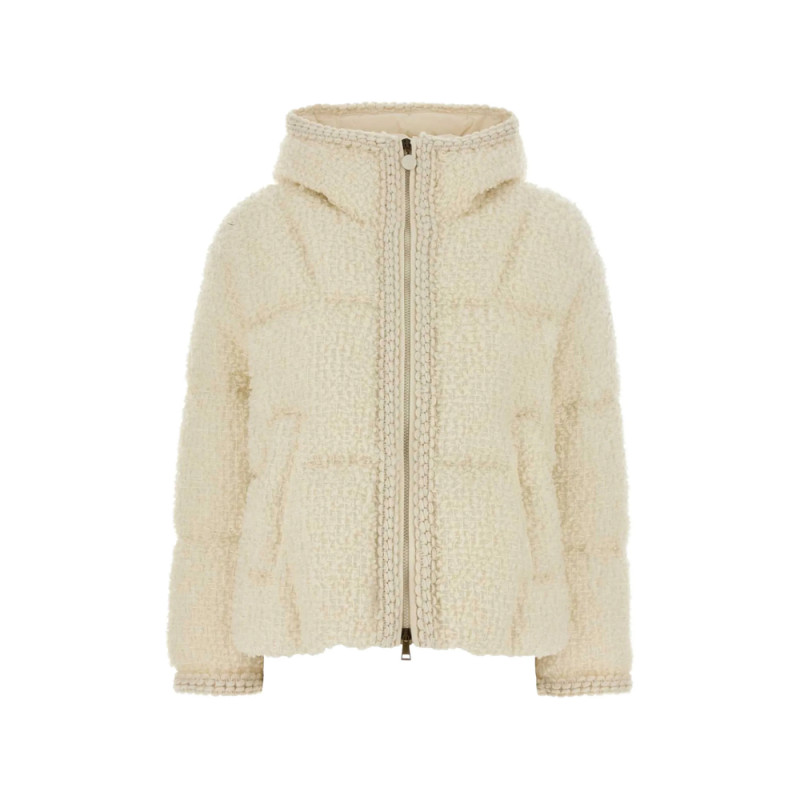 Moncler Cristallin Logo-patch Down Jacket