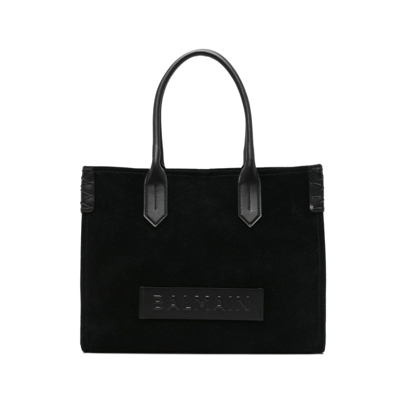 Balmain B-Army Panelled Tote Bag