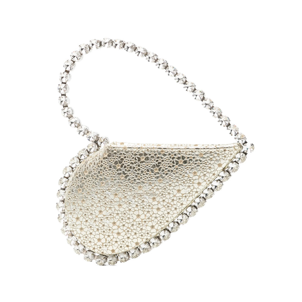 L'alingi Love Rhinestone Embellished Clutch Bag