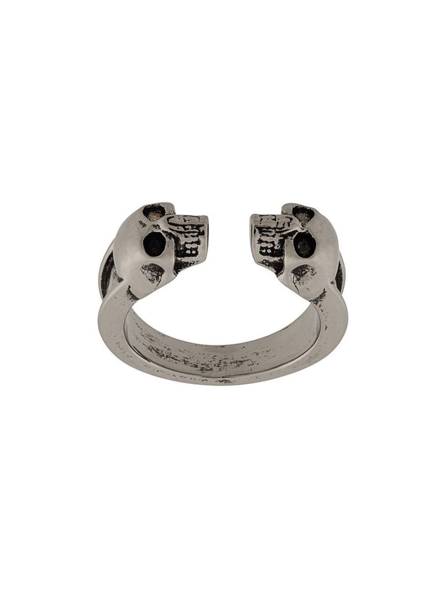 Twin skull ring
