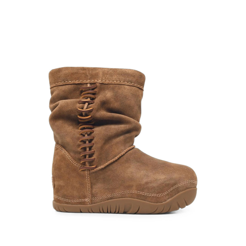 Ugg BUCKED CHESTNUT SUEDE BOOTS