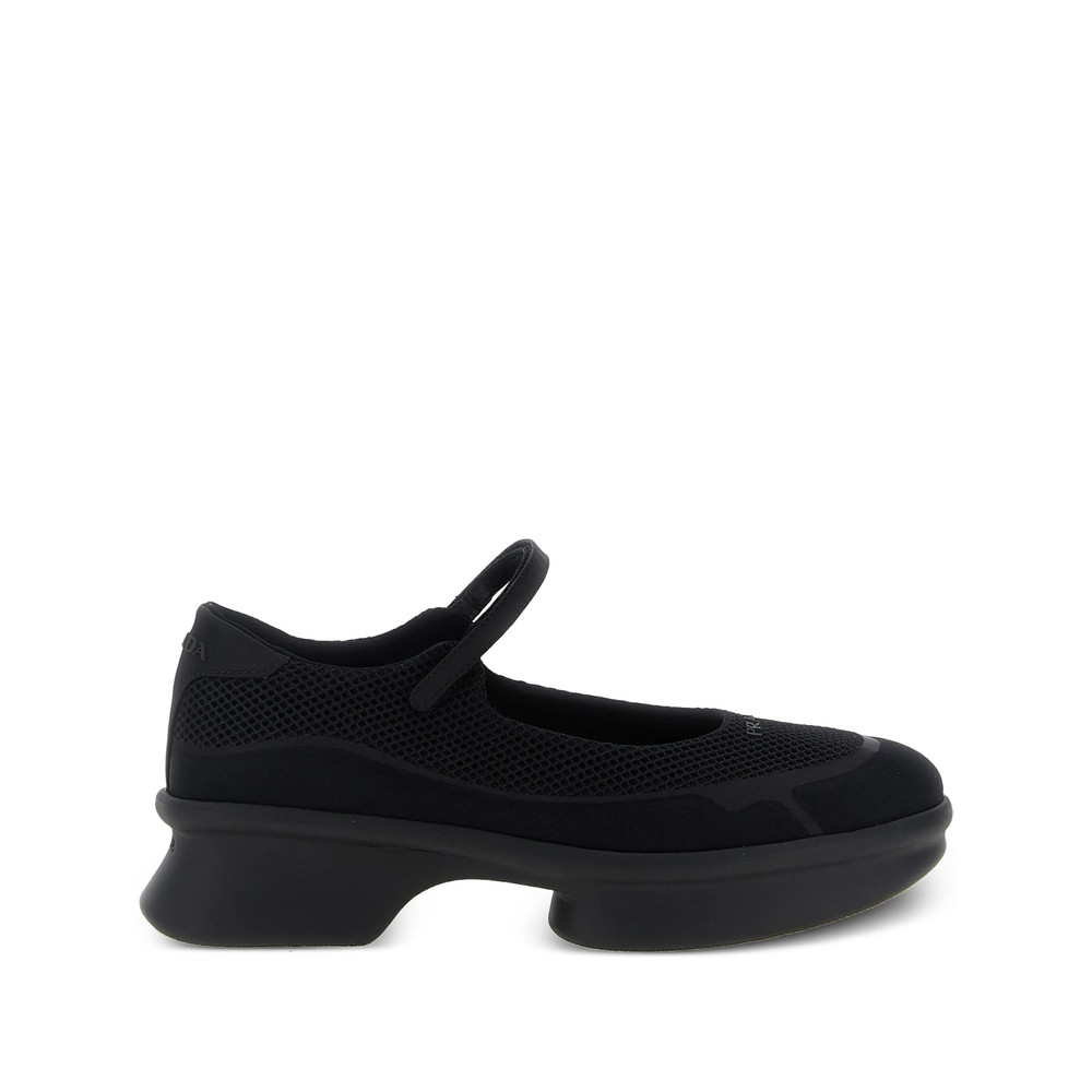 Prada Mesh Ballet Flats