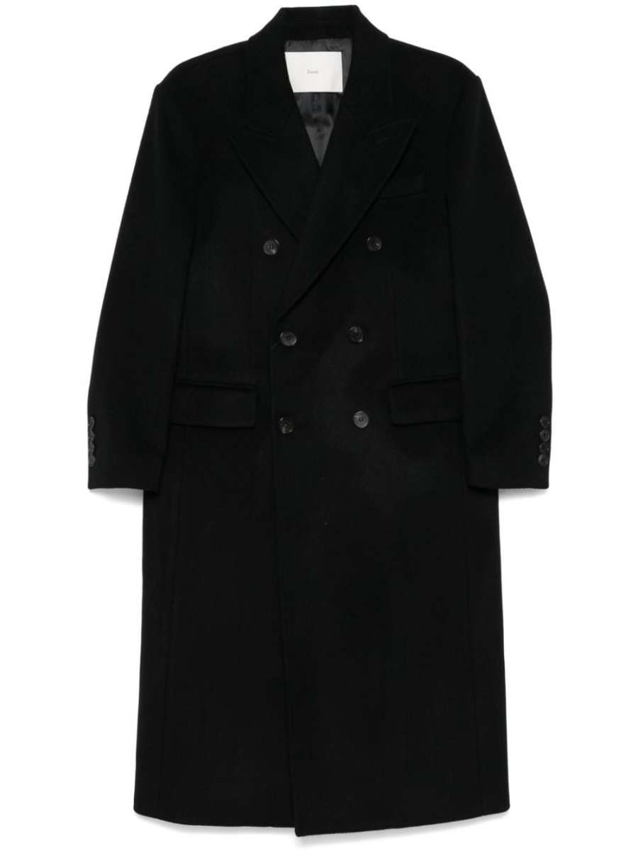 double-breasted coat