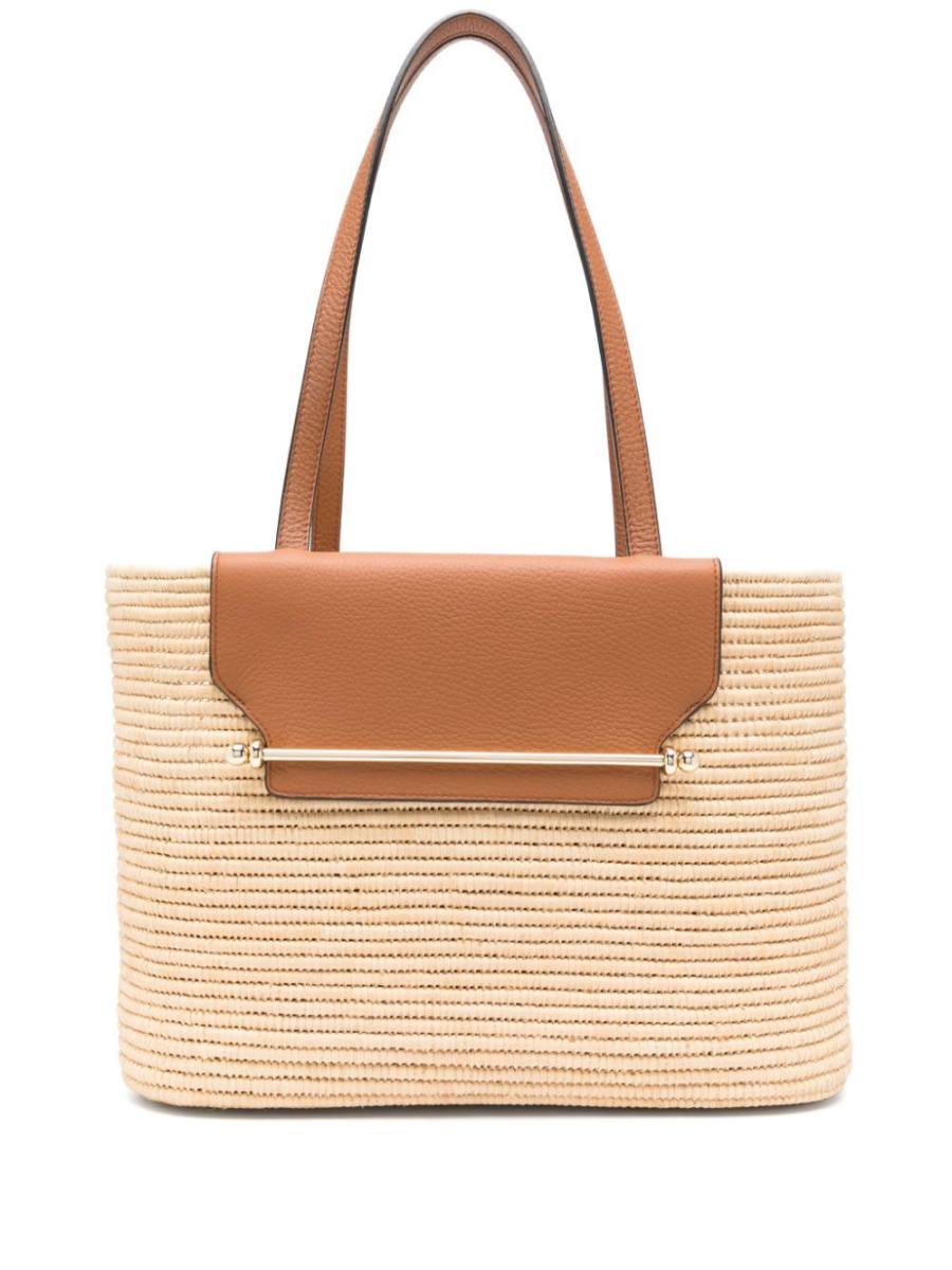 medium basket tote bag