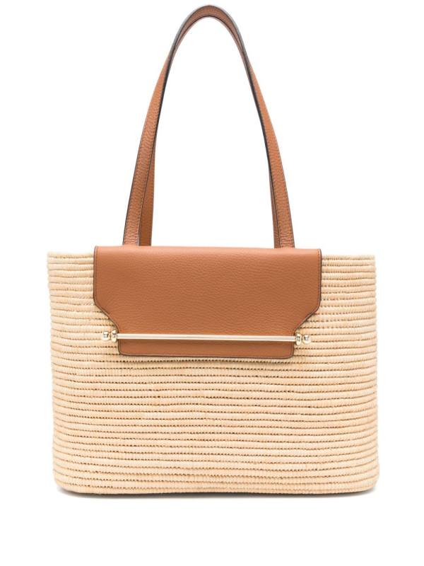 medium basket tote bag